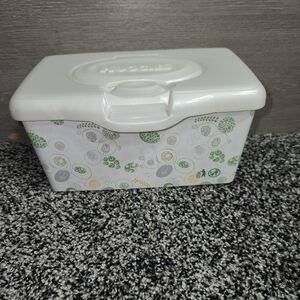 Huggies EMPTY Baby Wipes Nature Pattern Dispenser Container